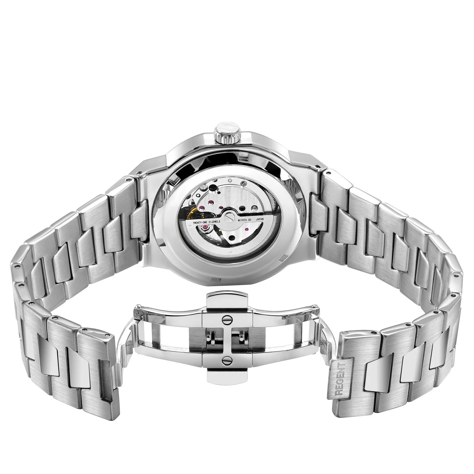 Rotary Regent Men's Blue Watch - Image 3