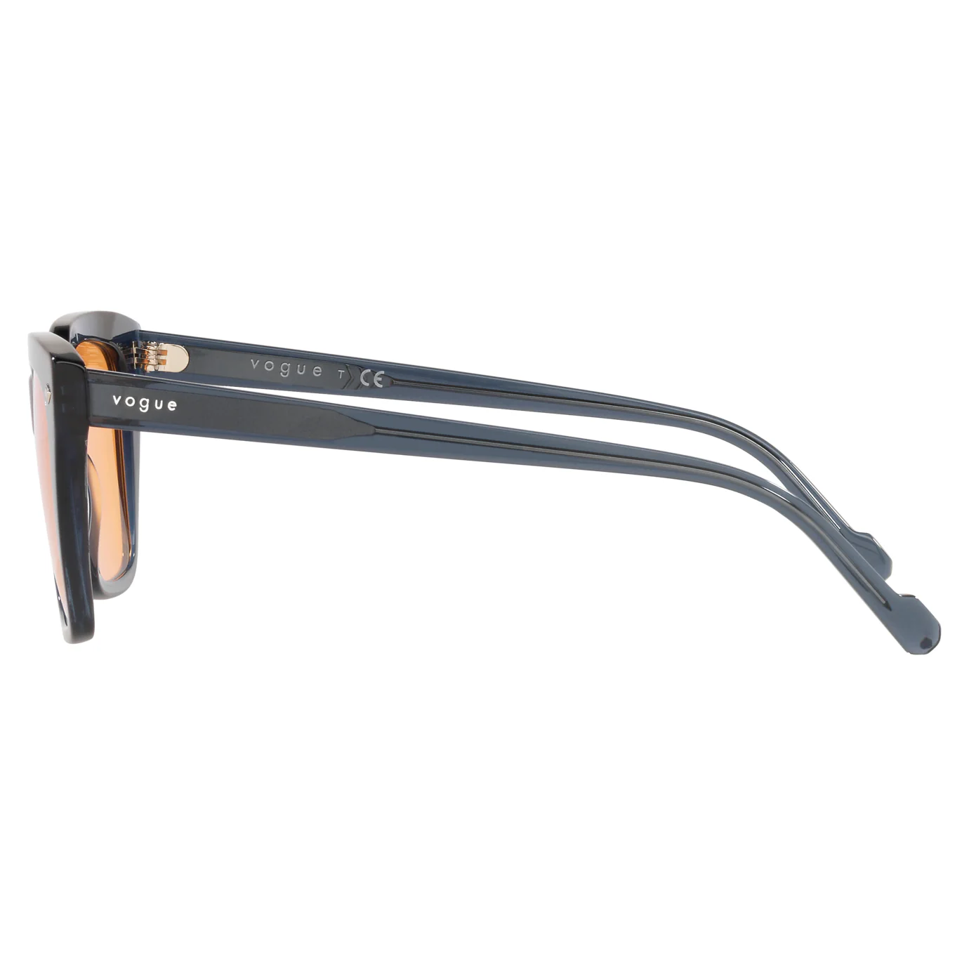 Vogue 0VO5380S 2760/7 50 (VO14) Men's Transparent Blue Sunglasses - Image 4